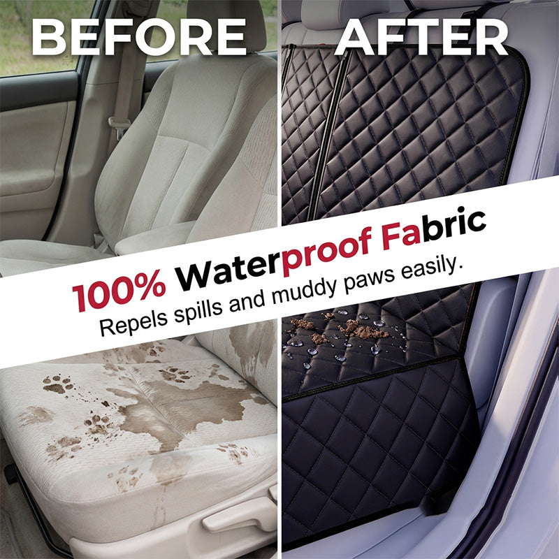 🐶 50 % Rabatt! Hunde-Autositzschutzdecke – Wasserdichte Schutzmatte für Auto, Rückbank & Kofferraum