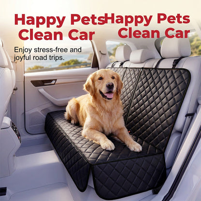 🐶 50 % Rabatt! Hunde-Autositzschutzdecke – Wasserdichte Schutzmatte für Auto, Rückbank & Kofferraum