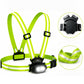 🏃‍♂️ Brustlauflicht – USB wiederaufladbare LED Lauflampe mit Warnlicht, 500 Lumen & wasserdicht für Nachtläufe, Joggen & Outdoor