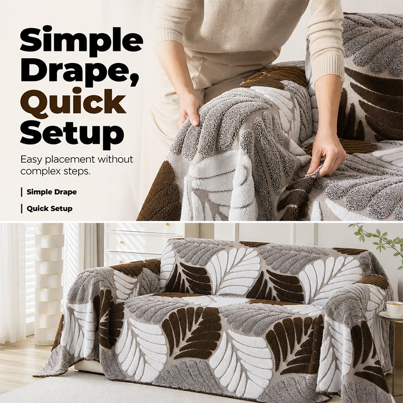 🔥 Nur für kurze Zeit 50 % Rabatt! 🛋️✨ Extraweicher Sofabezug – Dicker, rutschfester Sofaschutz für gerade Sofas und Ledersofas