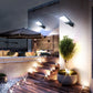🔥 50% RABATT! ☀️ LED Solar Wandlampe – Außenleuchte mit Bewegungsmelder & Fernbedienung | Wasserdicht, Kabellos & Ideal für Garten und Haus 💡
