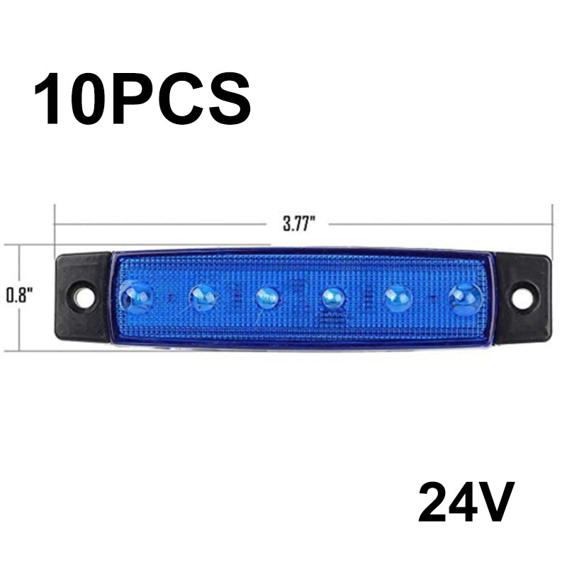 🔥 50% RABATT! 🚛 6-LED Lkw Seitenleuchten – Signal- & Begrenzungslichter für Lkw & Transporter 💡