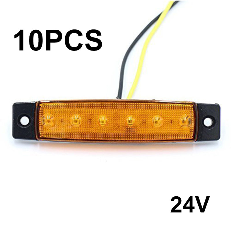 🔥 50% RABATT! 🚛 6-LED Lkw Seitenleuchten – Signal- & Begrenzungslichter für Lkw & Transporter 💡