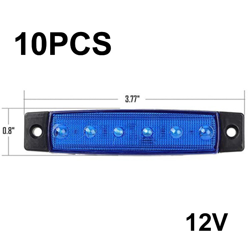 🔥 50% RABATT! 🚛 6-LED Lkw Seitenleuchten – Signal- & Begrenzungslichter für Lkw & Transporter 💡