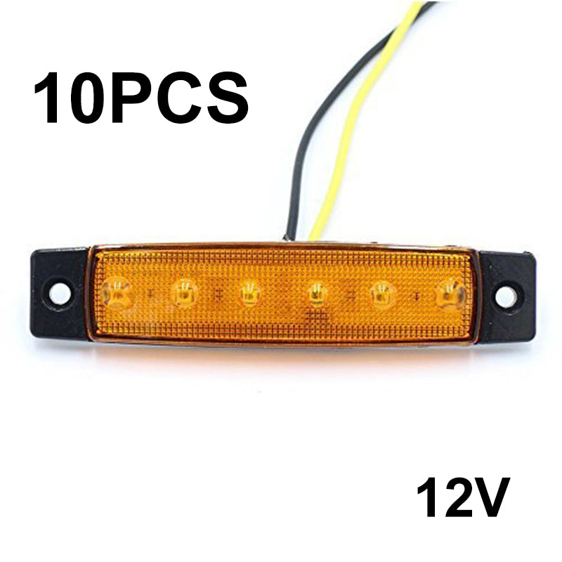 🔥 50% RABATT! 🚛 6-LED Lkw Seitenleuchten – Signal- & Begrenzungslichter für Lkw & Transporter 💡