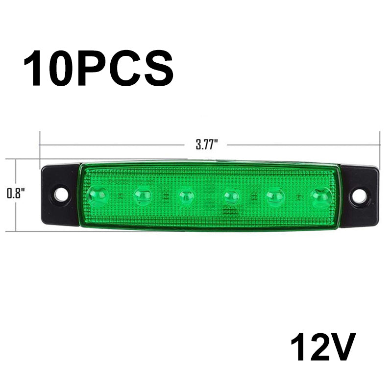 🔥 50% RABATT! 🚛 6-LED Lkw Seitenleuchten – Signal- & Begrenzungslichter für Lkw & Transporter 💡