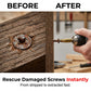 🔥 50% RABATT! 🔧 33-teiliges Schraubenausdreher-Set – HSS Bohrer & Linksausdreher zum Entfernen von Abgebrochenen Schrauben | Für Reparatur & Werkstatt 🛠️
