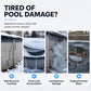 🍂 Aufblasbares Poolkissen zum Einwintern – Großes Schutzkissen für Poolabdeckungen
