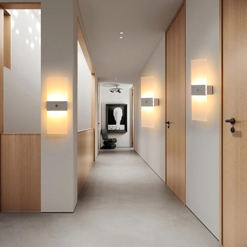 💡 Kabellose LED-Sensorleuchte mit Akku – Für Garten, Treppe, Flur & Schrank