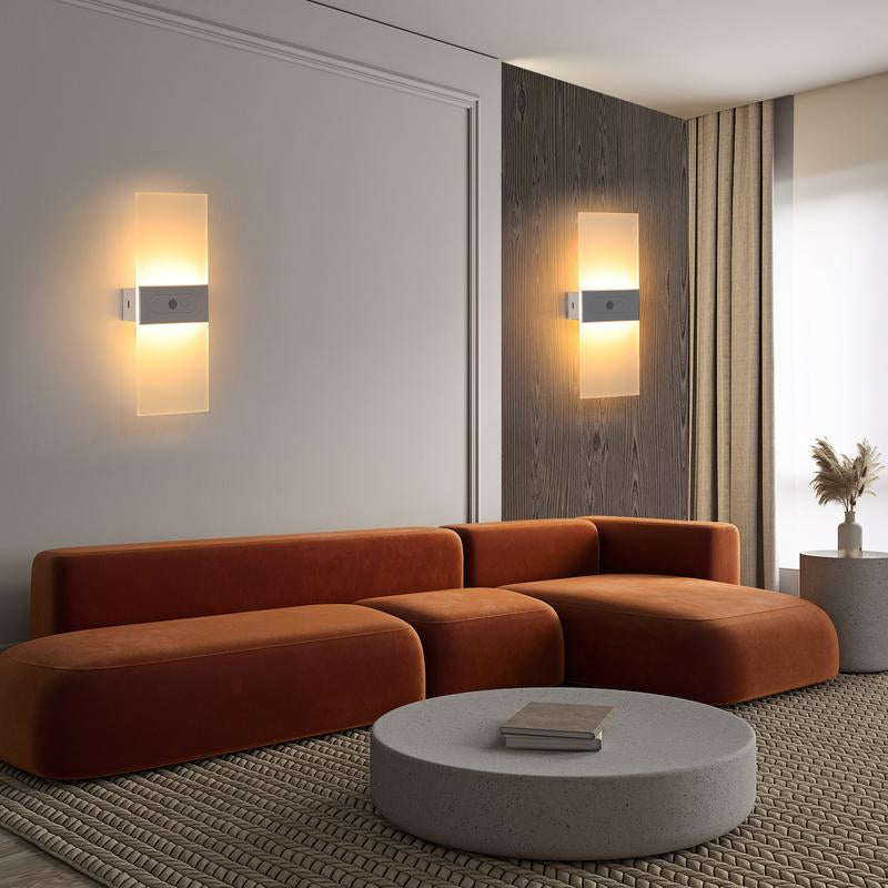 💡 Kabellose LED-Sensorleuchte mit Akku – Für Garten, Treppe, Flur & Schrank