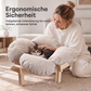 🐾 Holz-Tierbett im Blütendesign – Erhöhtes Katzen- & Hundebett für kleine Haustiere