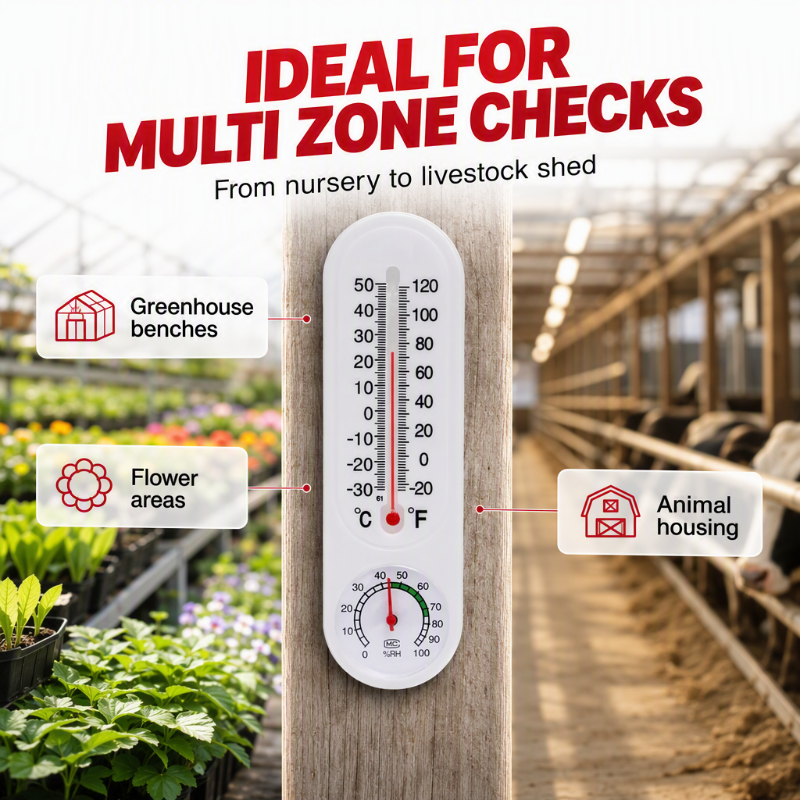 🔥 50 % Rabatt! 🌱 Gewächshaus Thermo-Hygrometer – Präzises Temperatur- & Feuchtigkeitsmessgerät für Pflanzen & Garten