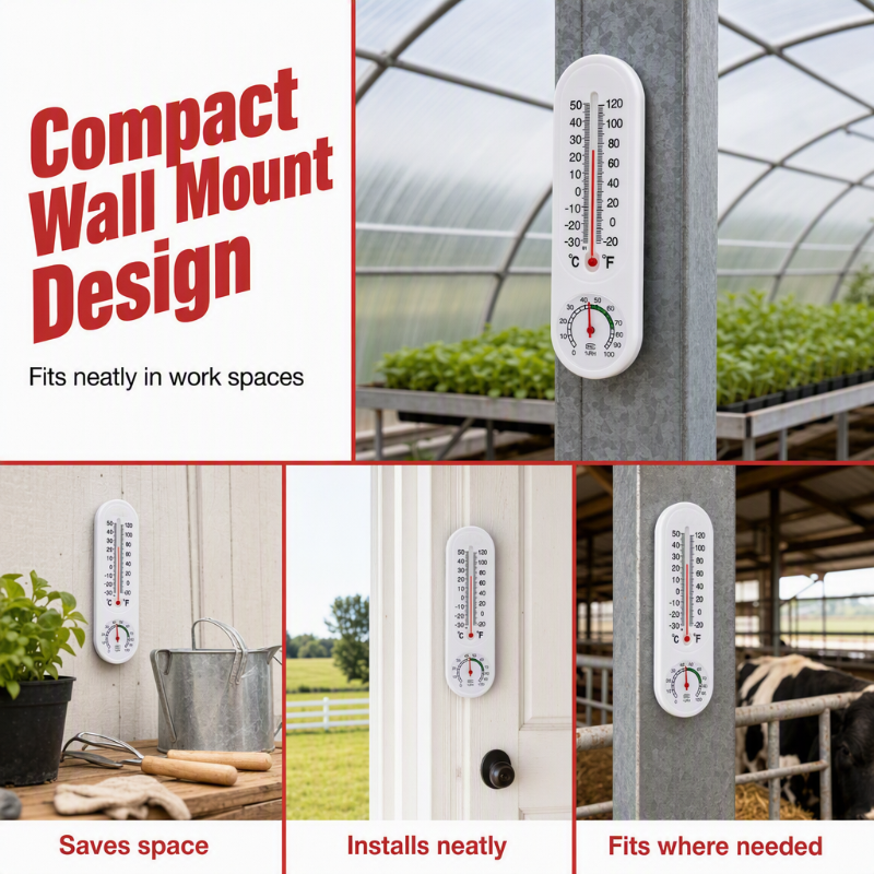 🔥 50 % Rabatt! 🌱 Gewächshaus Thermo-Hygrometer – Präzises Temperatur- & Feuchtigkeitsmessgerät für Pflanzen & Garten
