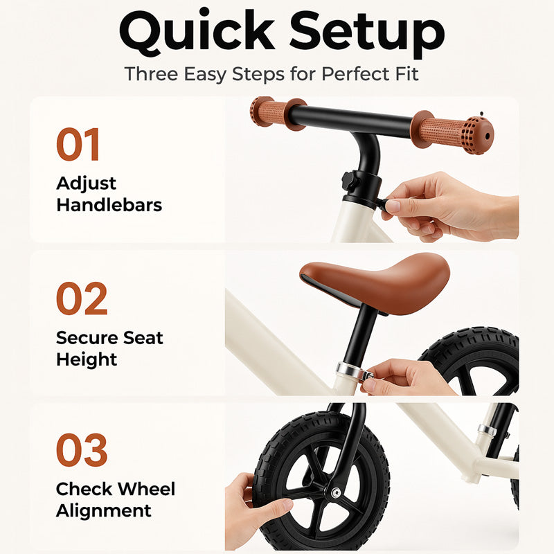🔥 50 % Rabatt! 🚲 2-in-1 Kinder-Laufrad ohne Pedale – Stabiler Balance-Bike mit Stahlrahmen für Kleinkinder