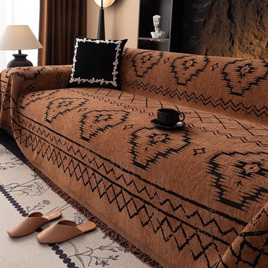 🛋️ 50 % Rabatt! Chenille Sofaüberwurf – Weiche Ganzjahres-Sofadecke zum Schutz vor Staub & Flecken, für modernes Wohnzimmer