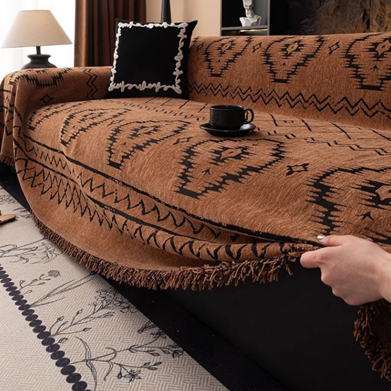 🛋️ 50 % Rabatt! Chenille Sofaüberwurf – Weiche Ganzjahres-Sofadecke zum Schutz vor Staub & Flecken, für modernes Wohnzimmer