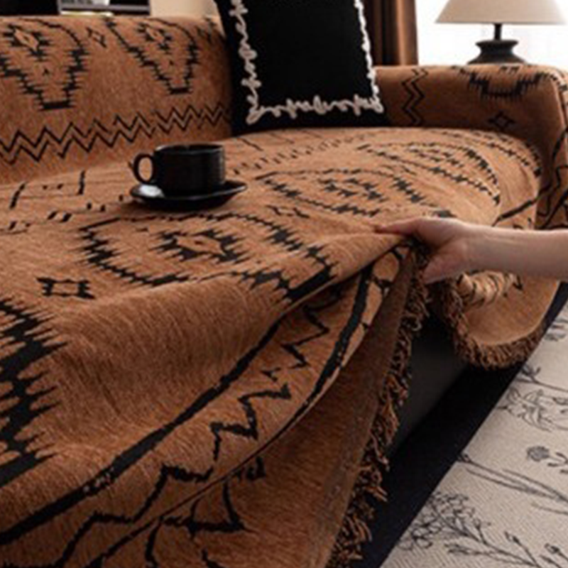 🛋️ 50 % Rabatt! Chenille Sofaüberwurf – Weiche Ganzjahres-Sofadecke zum Schutz vor Staub & Flecken, für modernes Wohnzimmer