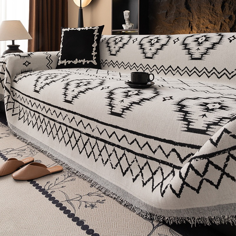 🛋️ 50 % Rabatt! Chenille Sofaüberwurf – Weiche Ganzjahres-Sofadecke zum Schutz vor Staub & Flecken, für modernes Wohnzimmer