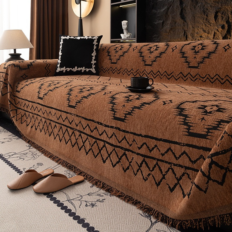 🛋️ 50 % Rabatt! Chenille Sofaüberwurf – Weiche Ganzjahres-Sofadecke zum Schutz vor Staub & Flecken, für modernes Wohnzimmer