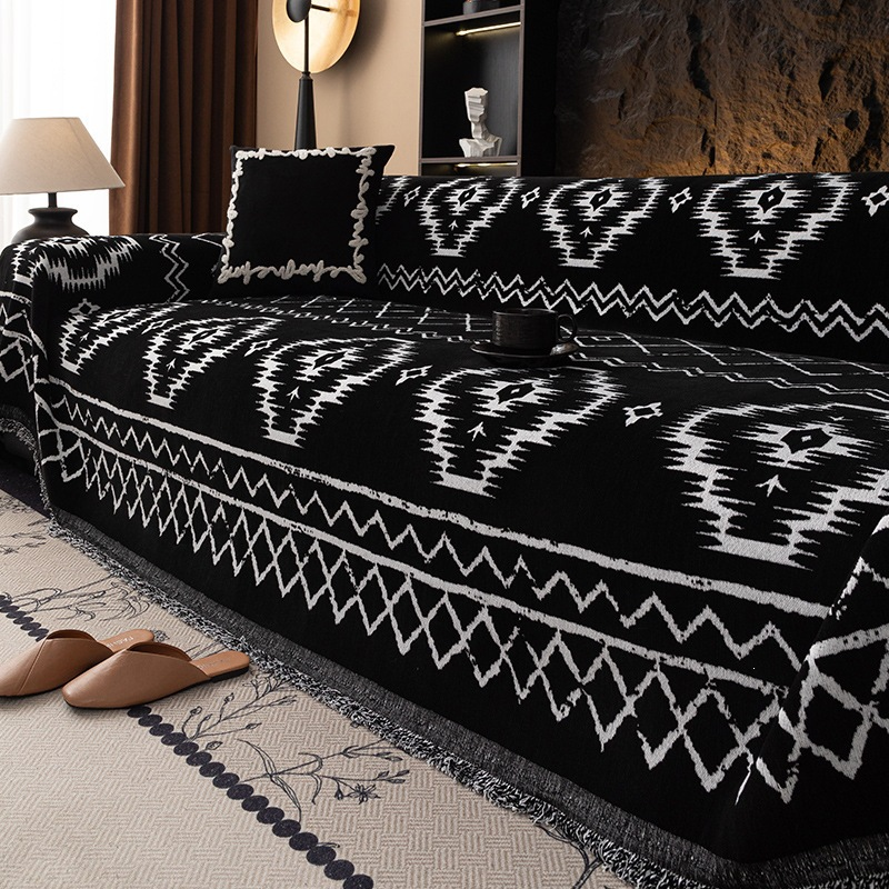 🛋️ 50 % Rabatt! Chenille Sofaüberwurf – Weiche Ganzjahres-Sofadecke zum Schutz vor Staub & Flecken, für modernes Wohnzimmer