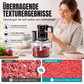 🔥 50 % Rabatt! 🍳 Multifunktions-Zerkleinerer mit Touch-Bedienung – Elektrische Küchenmaschine für Fleisch, Gemüse & Obst