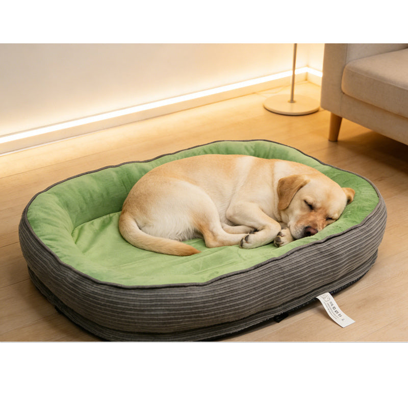 🐾 NUR FÜR KURZE ZEIT 50 % RABATT! ☁️ Ergonomisches Haustierbett für alle Jahreszeiten – Kuschelig, Atmungsaktiv, Gemütlich ✨