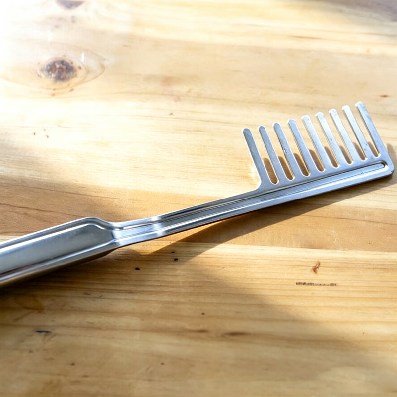 🍝 50 % Rabatt! 304 Edelstahl Nudelzange – Multifunktionale Pastazange mit rutschfestem Griff