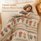 🔥 50 % Rabatt! 🧸 Doppelseitige Fleece-Winterdecke – Kuschelige Bettdecke für Herbst & Winter