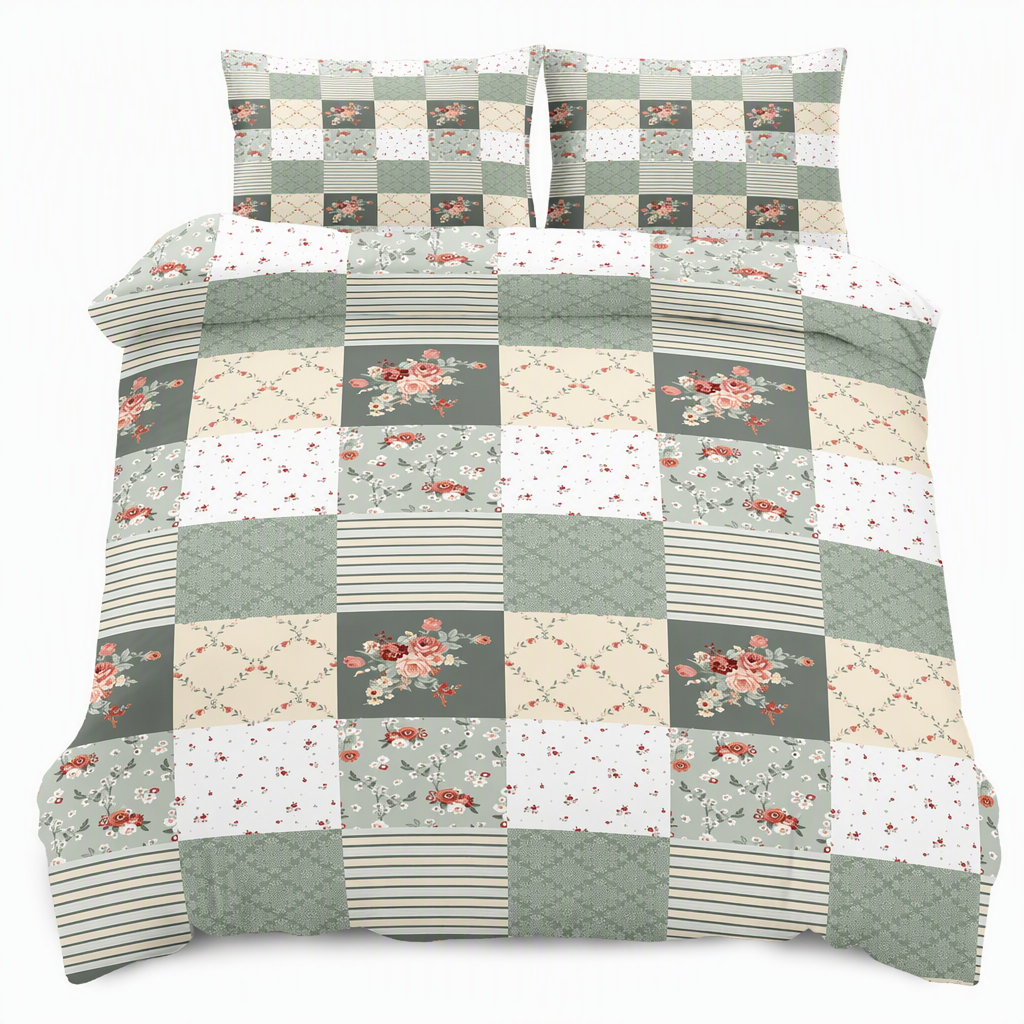 🔥 50 % Rabatt! 🌸 Ganzjährige Bettwäsche mit Blumenmuster – Weiches Bettwäsche-Set für ein gemütliches Schlafzimmer