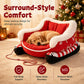 🎄 50 % Rabatt! Kuscheliges Katzen- & Hundebett im Weihnachtsdesign – Warmes Wolkenbett für gemütliche Ruheplätze