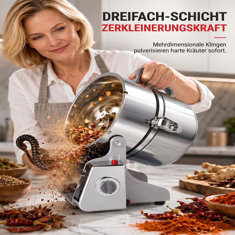 📢📢50% RABATT !!⏰Hochgeschwindigkeits-Elektromahlwerk mit ultrafeiner Mahlleistung