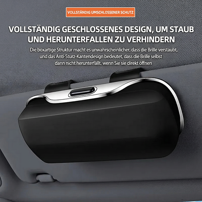 🕶️ 50 % Rabatt! Sonnenblenden-Organizer fürs Auto – Brillenhalter & praktische Aufbewahrungsbox