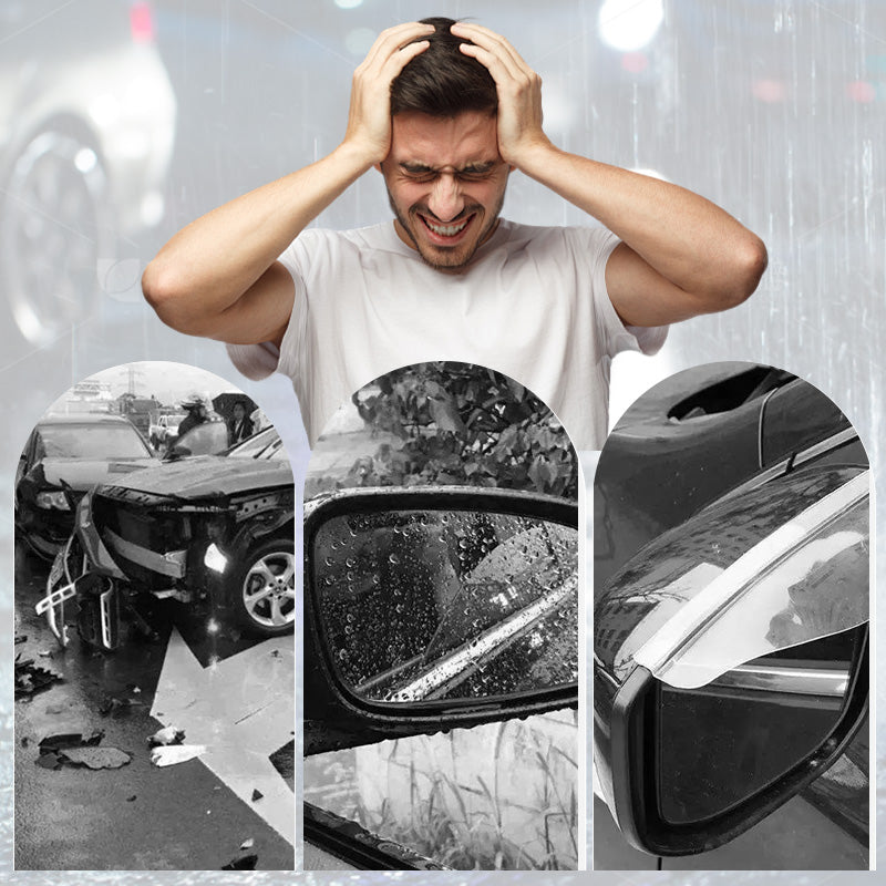 🚗 50% RABATT! 🌧️ Regenabweiser für Seitenspiegel – 2 Stück, wetterfest & einfach montiert ✨