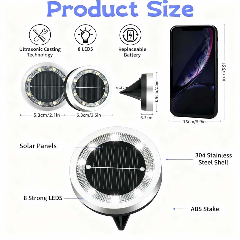 ⏳Zeitlich begrenztes Angebot⏳ Solar-Gartenleuchten mit stimmungsvollen Lichtakzenten im 4er-Pack