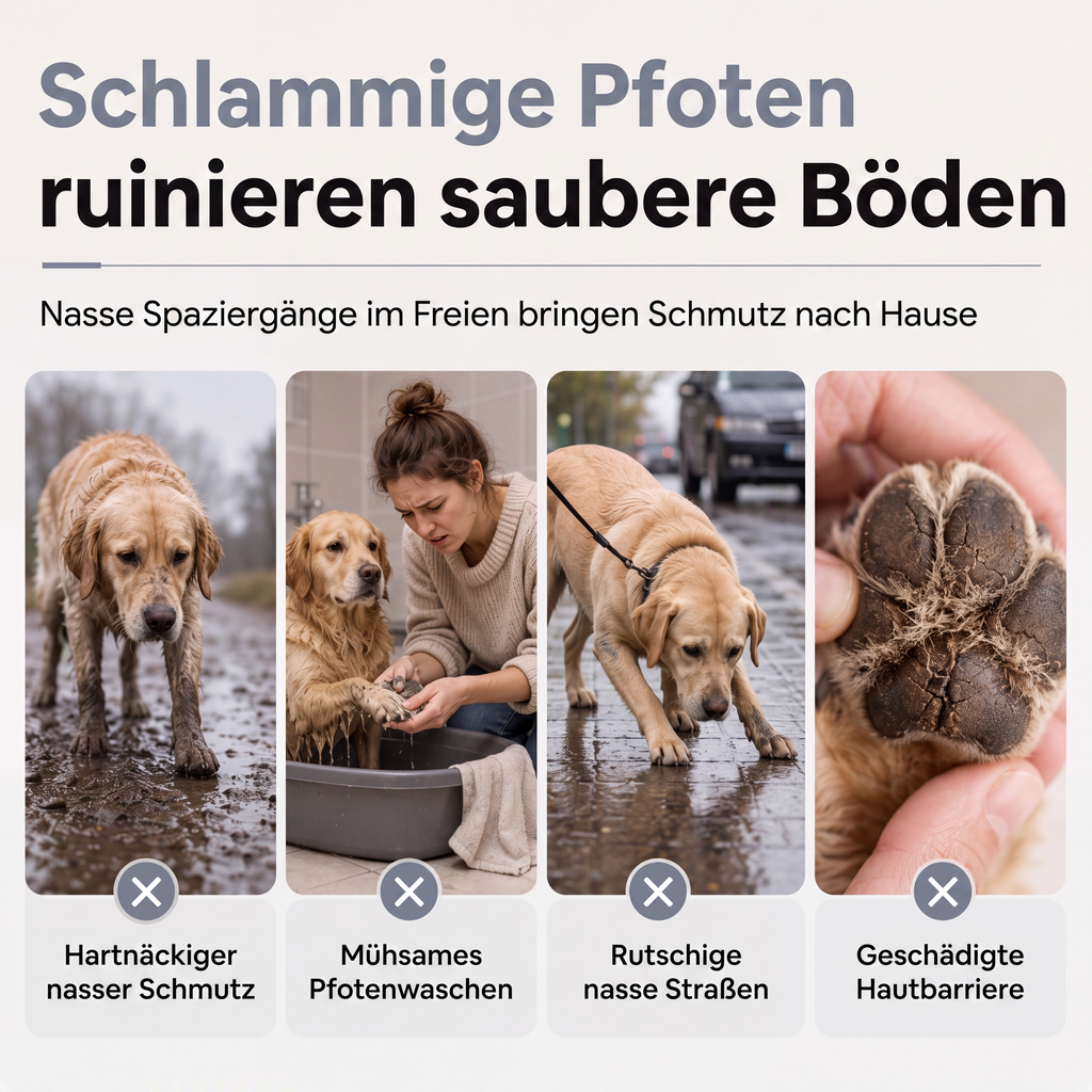 🐶 50 % Rabatt! Einweg-Hundeschuhe – Wasserdichter & rutschfester Pfotenschutz für saubere Pfoten