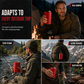 🥃 Tragbarer Flachmann aus 304 Edelstahl in Kanister-Form – für Camping, Outdoor & unterwegs