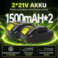 2-in-1 Akku-Heckenschere & Grasschere