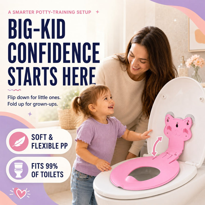 Non-Slip Kids Toilet Seat Ring