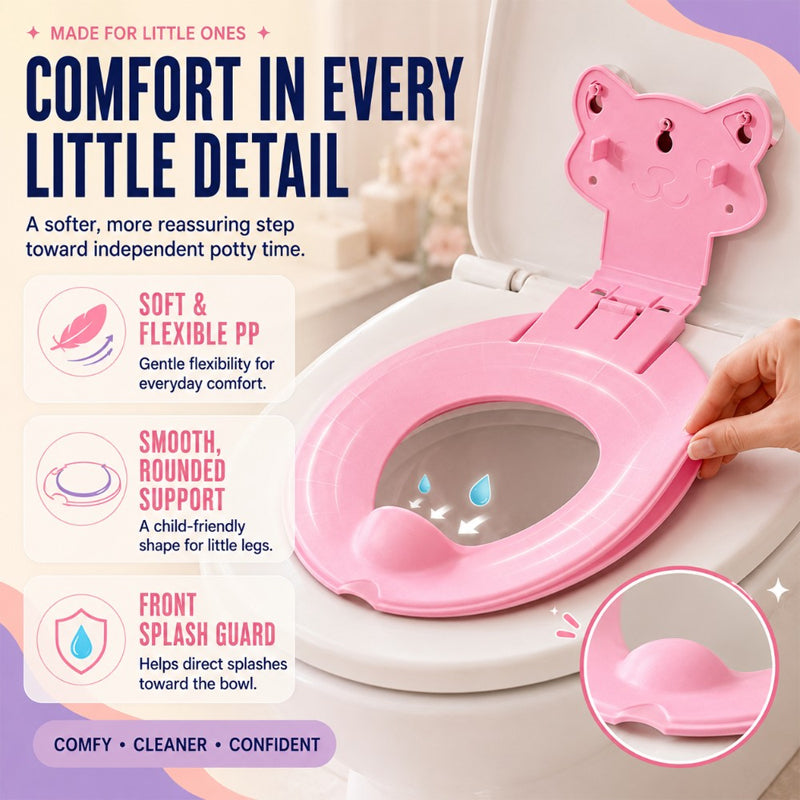 Non-Slip Kids Toilet Seat Ring