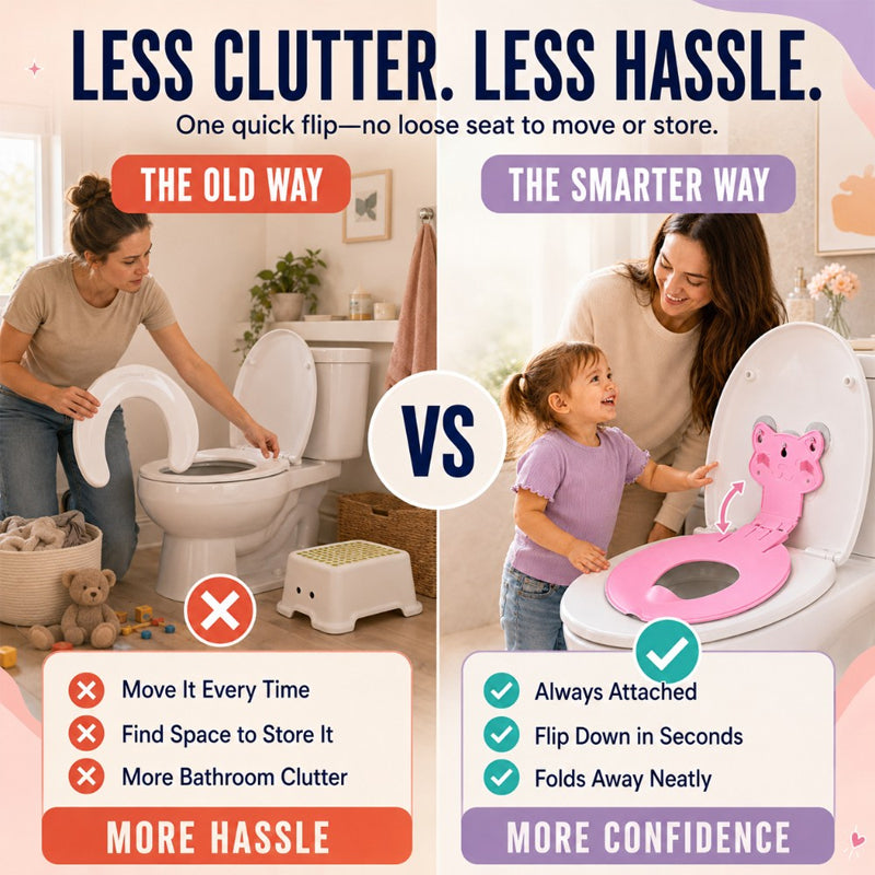 Non-Slip Kids Toilet Seat Ring