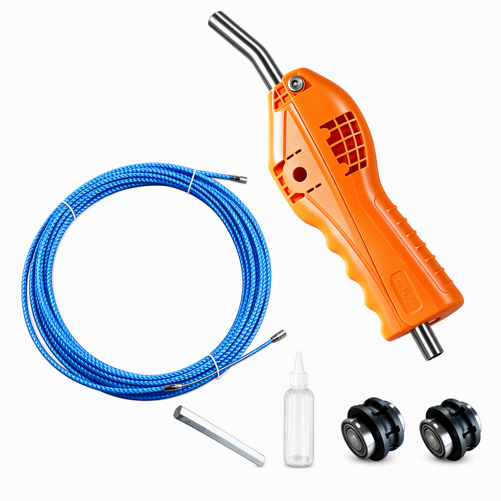 ⚡ 50 % Rabatt! Elektrische Kabeleinziehhilfe – 6 mm Kabelziehgerät für Bohrmaschine & schnelle Elektroinstallationen