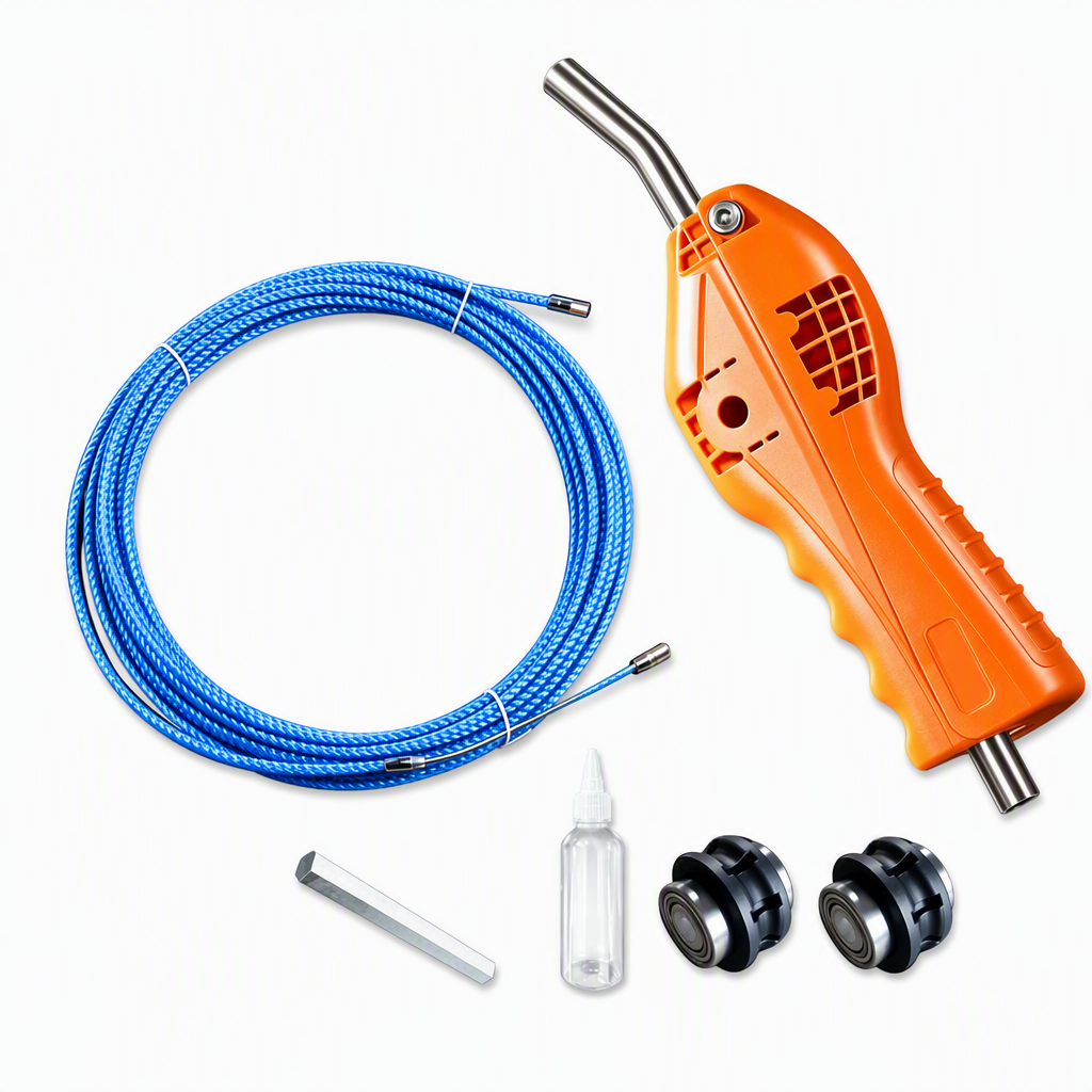 ⚡ 50 % Rabatt! Elektrische Kabeleinziehhilfe – 6 mm Kabelziehgerät für Bohrmaschine & schnelle Elektroinstallationen