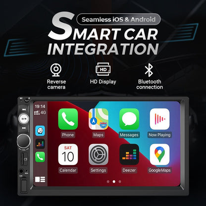 🚗 50 % Rabatt! Auto CarPlay Display mit Touchscreen – Wireless Apple CarPlay, Android Auto, Bluetooth & Rückfahrkamera