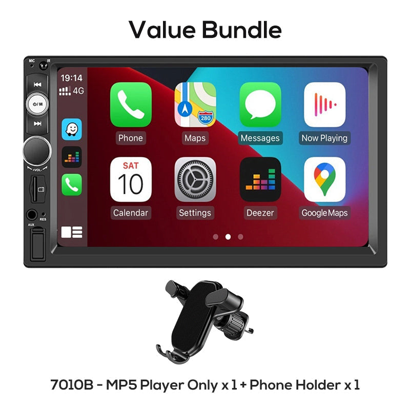 🚗 50 % Rabatt! Auto CarPlay Display mit Touchscreen – Wireless Apple CarPlay, Android Auto, Bluetooth & Rückfahrkamera