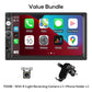 🚗 50 % Rabatt! Auto CarPlay Display mit Touchscreen – Wireless Apple CarPlay, Android Auto, Bluetooth & Rückfahrkamera
