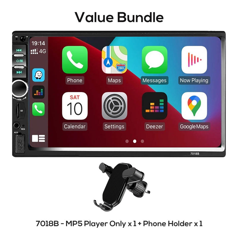 🚗 50 % Rabatt! Auto CarPlay Display mit Touchscreen – Wireless Apple CarPlay, Android Auto, Bluetooth & Rückfahrkamera