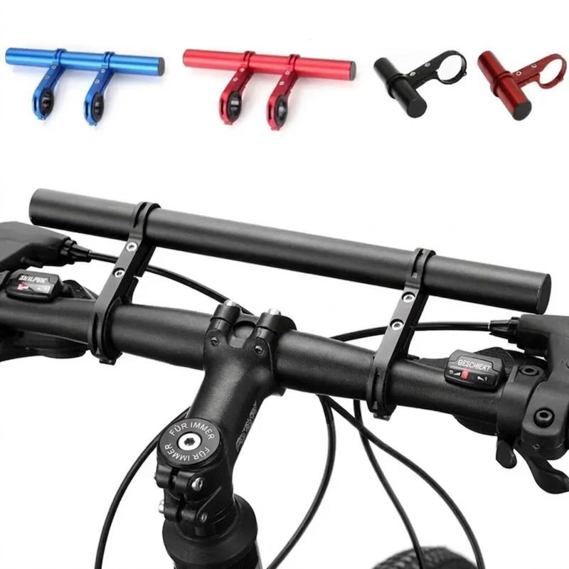 🚲 50 % Rabatt! Fahrrad-Lenkerverlängerung – Mehr Platz für Handy, Fahrradlicht & Zubehör