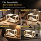 🐟 50 % Rabatt! 🌿Transparentes Mini-Aquarium mit Deckel – Dekorativer Fischbehälter für Wohnzimmer, Büro & Zuhause
