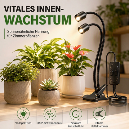 🌱 50% RABATT! 💡 Vollspektrum-LED-Pflanzenlampe – Fördert Wachstum & Blüte ✨