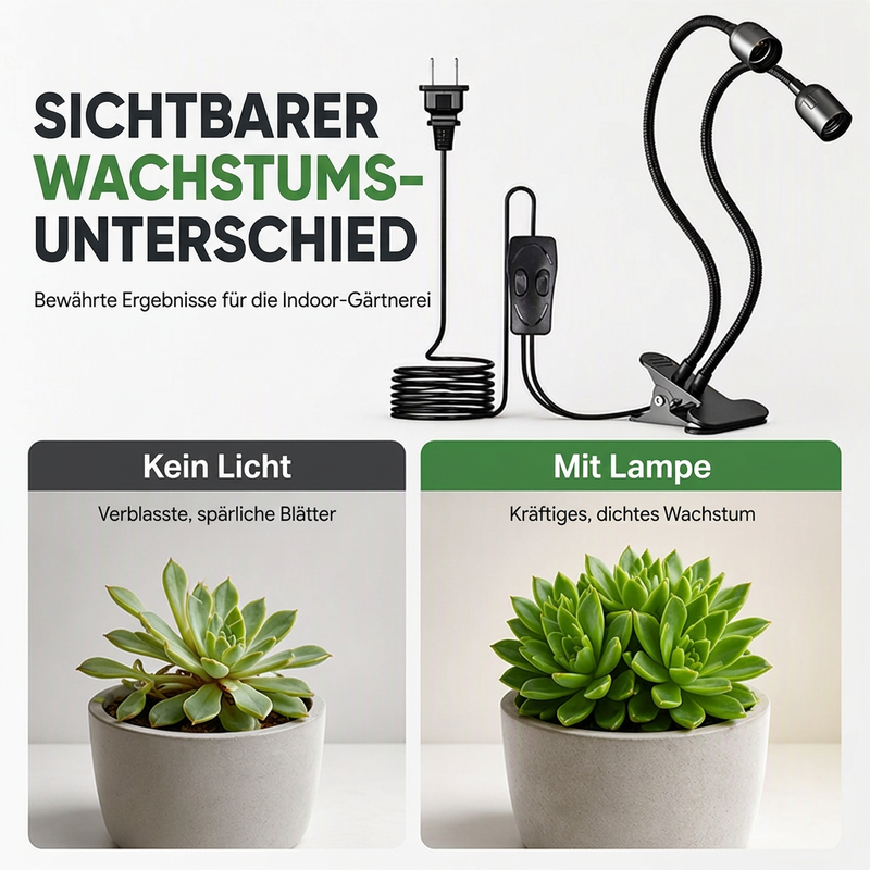 🌱 50% RABATT! 💡 Vollspektrum-LED-Pflanzenlampe – Fördert Wachstum & Blüte ✨